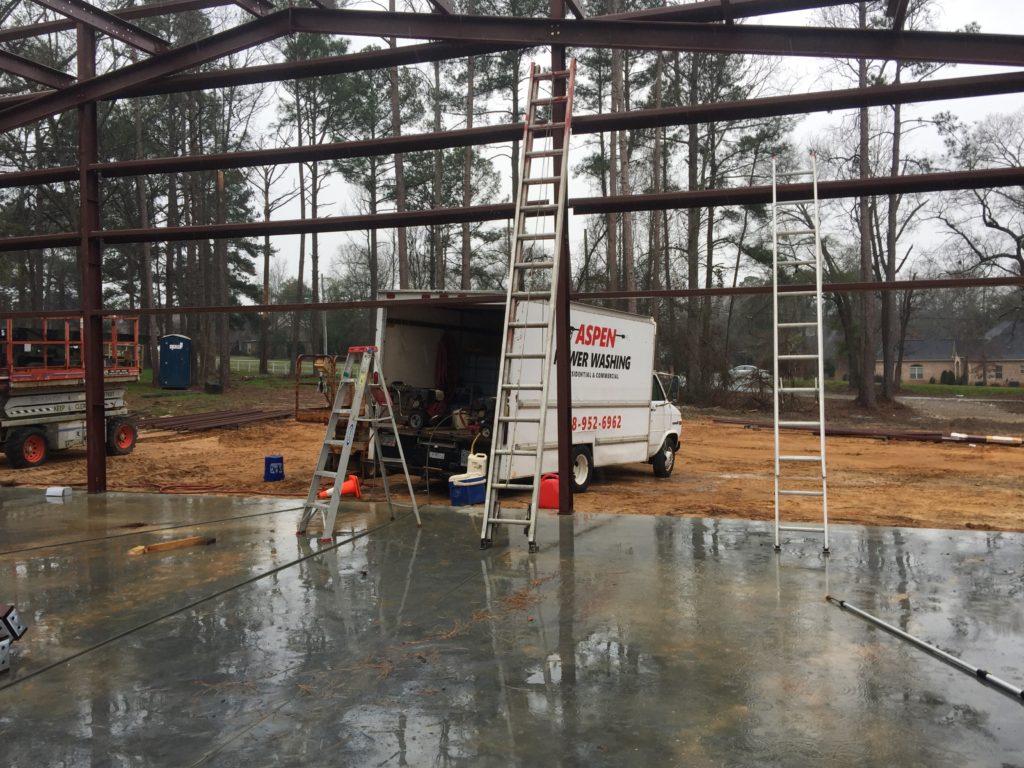 Metal Building Framing Aspen Power Washing